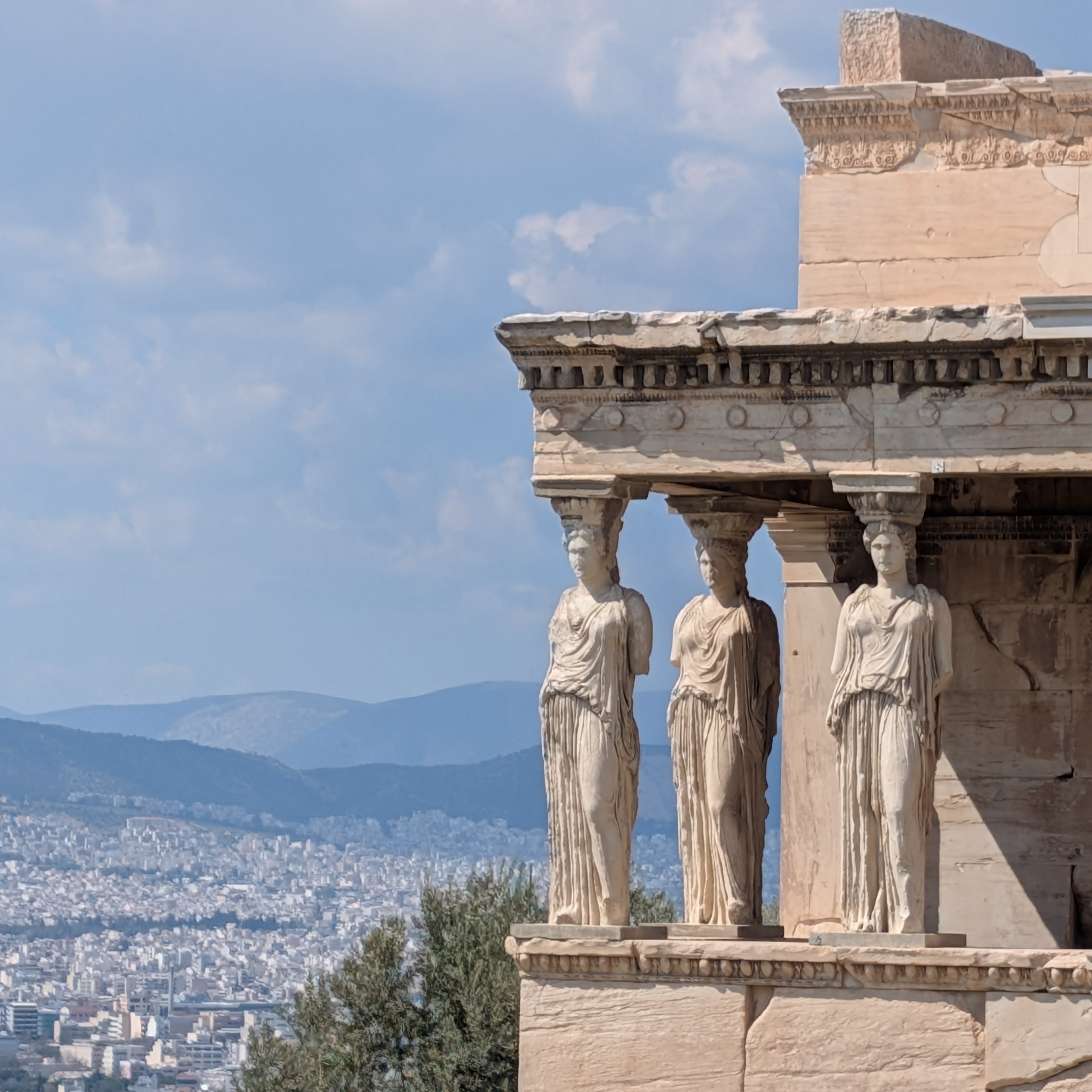 The Caryatids of the Erechtheion